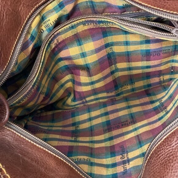 Marino Orlandi Made in Italy Leather‎ Shoulder Bucket Bag - EUC - Picture 11 of 16